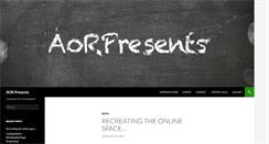 Desktop Screenshot of aorpresents.com